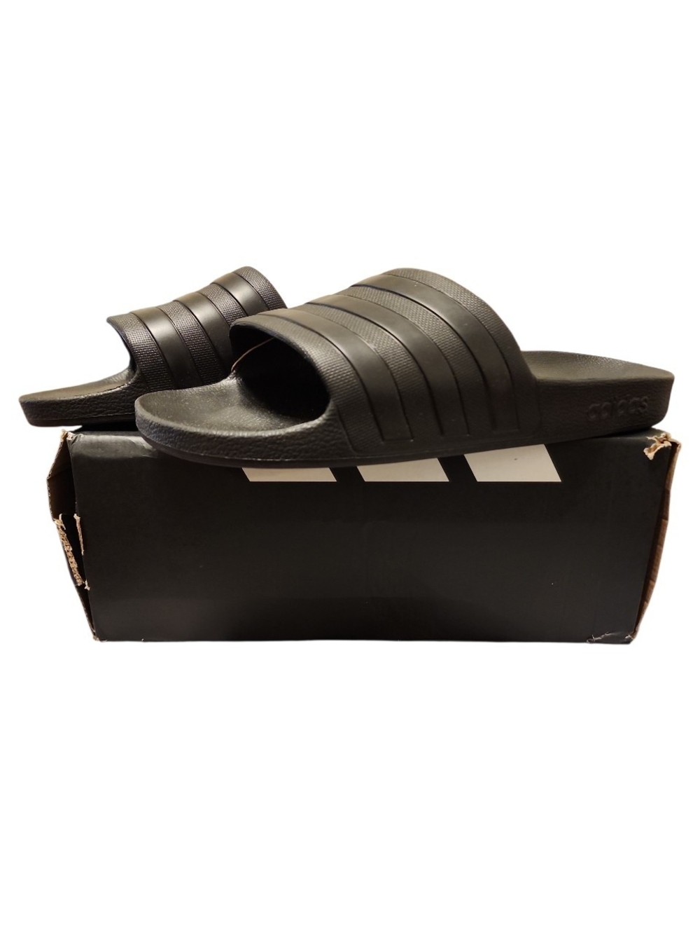 Adidas Adilette Aqua Sandal Slide In Black
